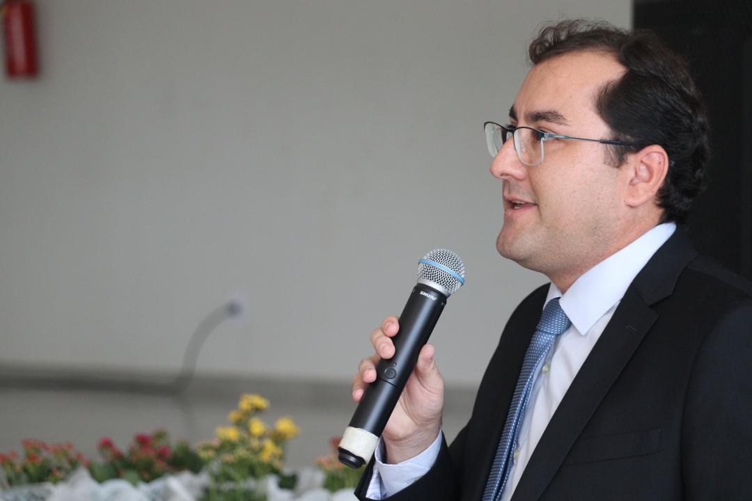 Foto 3 de 5 — Marcelo Fonseca e João Francisco tomam posse para o mandato 2025-2028 em Trabiju